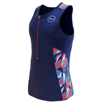 Zone3 Camisa De Triatlo Sem Mangas Activate Plus Zinc Burst