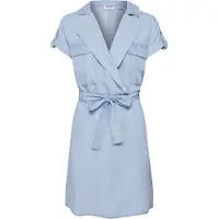 Noisy May Vestidos curtos NMVERA mulheres - Azul - EU M
