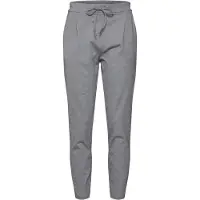 Vero Moda Calças com pregas 'Eva' acinzentado