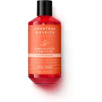 Crabtree & Evelyn Melograno e Argan, gel doccia nutriente, per tutti i tipi di pelle, 250 ml