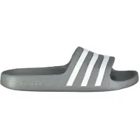 Adidas Originals Sapato de praia/banho 'Adilette Aqua' grafite / branco