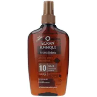 Ecran Sunnique Broncea+ Óleo Seco Protetor SPF10 200 ml