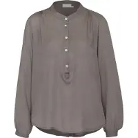 Kaffe Blusa 'Karla' cinza fumado