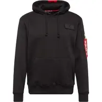 Alpha industries Sweatshirt 'Red Stripe' vermelho / preto / branco
