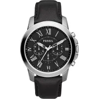 Fossil Relógios analógicos preto / prata