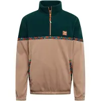 Iriedaily Pullover 'Monte Noe' bege / azul / verde / vermelho