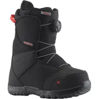 Burton - Botas snowboard criança - Zipline Boa Black para criança - Tamanho criança 22 - Preto