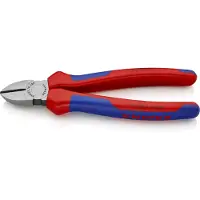 Knipex Alicate De Corte Diagonal Pavonado E Polido 180 Mm
