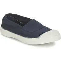 Bensimon Slip on TENNIS ELASTIQUE criancas - Marinho - 32
