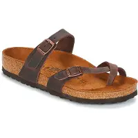 Birkenstock Chinelos de dedo 'Mayari' castanho de castanha