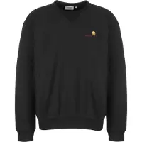 Carhartt WIP Sweatshirt 'American Script' preto