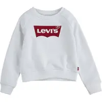 Levi's Sweatshirt vermelho escuro / branco