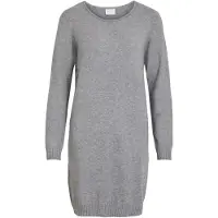 Vila Vestido De Manga Comprida Ril Knit