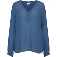 Kaffe Blusa 'Amber' azul escuro