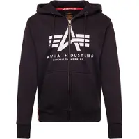 Alpha industries Sweatshirt preto / branco