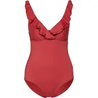 Jette Fato de banho vermelho fogo