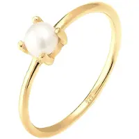 Elli Anel 'Pearl' ouro / branco pérola