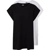 Urban Classics Camisa preto / branco