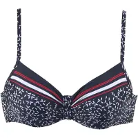 LASCANA Top de biquíni 'Minimal' navy