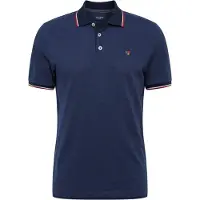 Jack & Jones Camisa 'Bluwin' navy / amarelado / vermelho sangue / branco