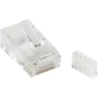 StarTech.com Plugue Modular Cat 6 De Fio Sólido - Pacote Com 50