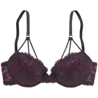 LASCANA Soutien roxo escuro