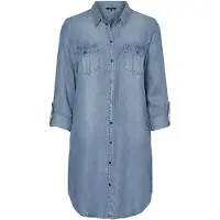 Vero Moda Vestidos camiseiros 'VMSilla' azul ganga