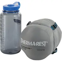 Therm-a-Rest - Sacos-cama trekking - Hyperion 0°C / 32°F Black Forest para Unissexo - Tamanho Regular - Cinzento