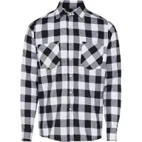 Urban Classics Camisa preto / branco