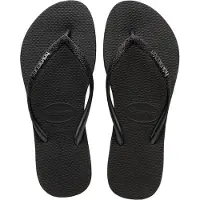 Havaianas Chinelos SLIM SPARKLE II mulheres - Preto - 35 / 36