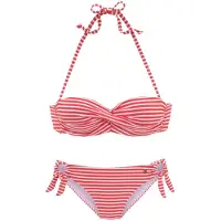 s.Oliver Biquíni vermelho / branco