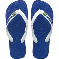 Havaianas Chinelos BRASIL LOGO rapazes - Azul - 23 / 24