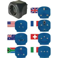 Brennenstuhl Adaptador De Viagem Conjunto De 7 Peças