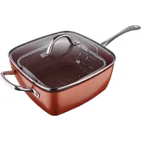 San Ignacio Frigideira Optimum Copper 24x24 Cm
