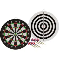 KRF Alvo De Dardos Flock With 6 Darts 45 Cm