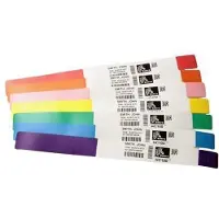 Zebra 10012717-4K adesivas verdes 25x254mm