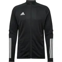 Adidas Casaco de treino em moletão 'Condivo 20' preto / branco