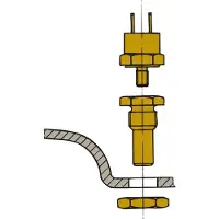 VETUS Sensor De Alarme De Escape Mf/mv/lsg/lss/mgs/mgl