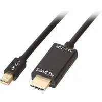 Lindy Cabo Hdmi Para Mini Displayport 4k 2 M