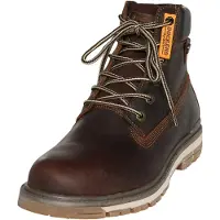 Dockers by Gerli Botas com atacadores castanho escuro / laranja