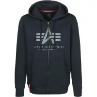Alpha industries Sweatshirt marinho / cinzento / vermelho / branco