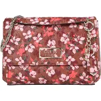 GUESS , Lola, Bolsa de Ombro em Couro Sintético, Tecido, Floral, SF787421, Feminina