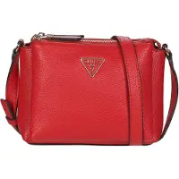 GUESS , Becca, Bolsa de ombro de tecido, vermelha, feminina