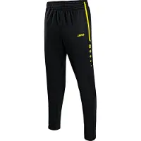 Jako Calças de desporto preto / branco