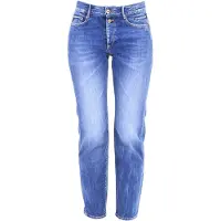 Le Temps des Cerises Calças de ganga tapered 400/18 BASIC mulheres - Azul - US 26