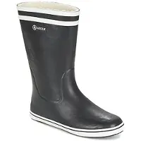 Aigle Botas de borracha MALOUINE FUR mulheres - Preto - 35