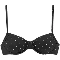 LASCANA Top de biquíni preto