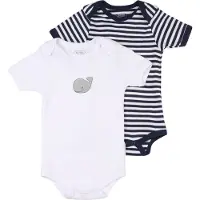 Playshoes Macacão/Body marinho / cinzento / branco