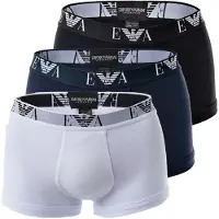 Emporio Armani Boxer CC715-PACK DE 3 homens - Preto - EU S