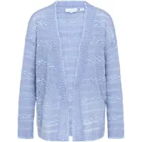 Usha WHITE LABEL Casaco de malha azul claro
